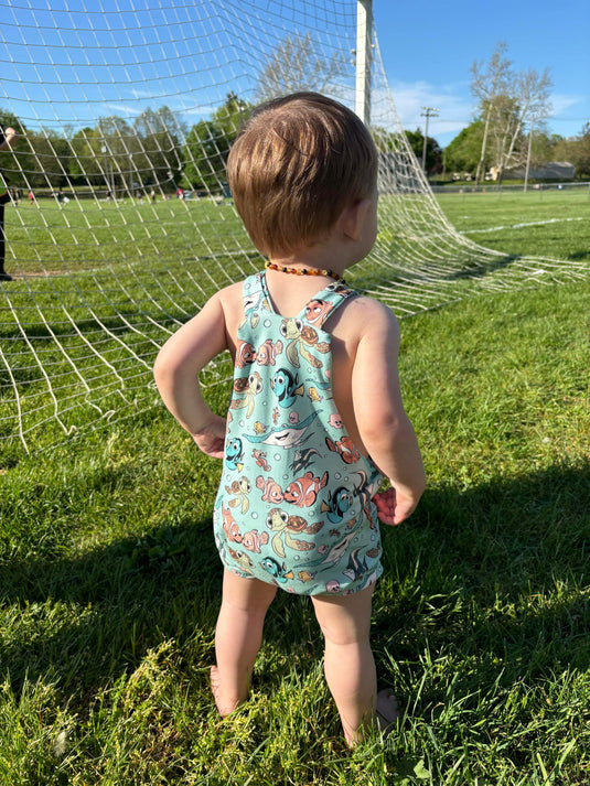 Knotted Short overalls