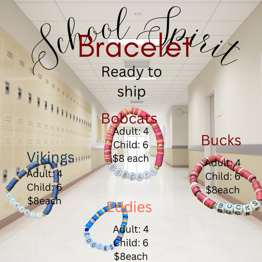 School spirit Bracelets