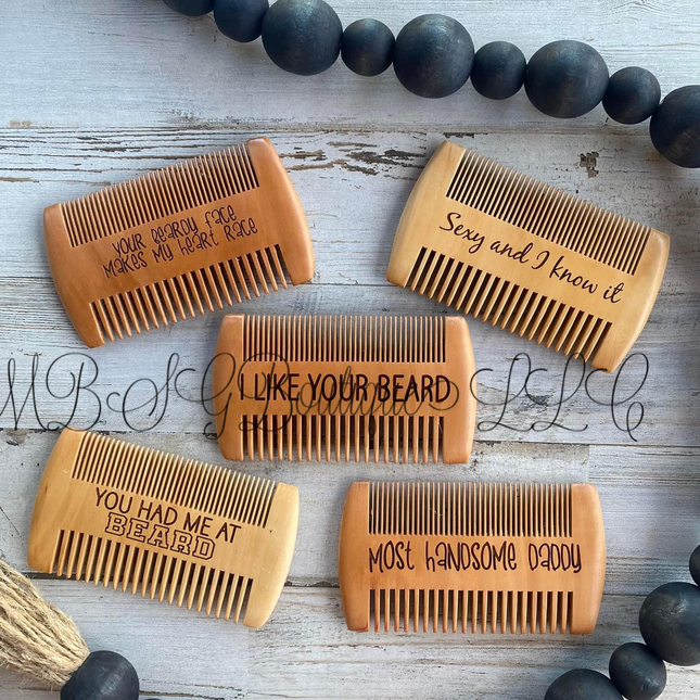 Customized Beard comb