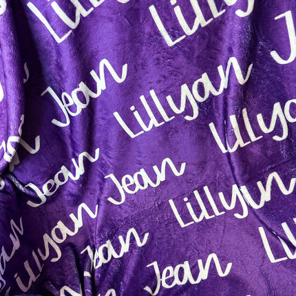Personalized  Blanket With Name