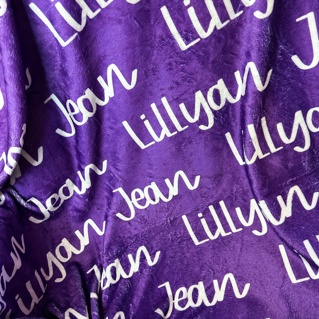 Personalized  Blanket With Name