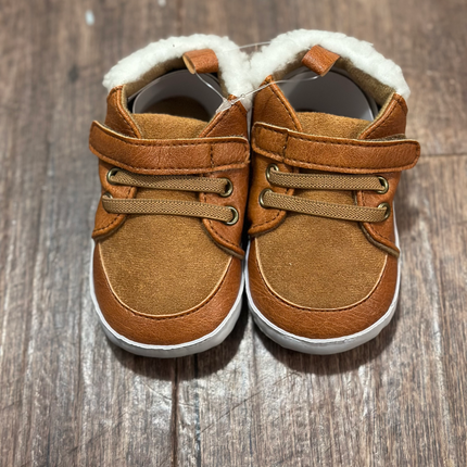 Faux Fleece & Fur Infant Shoes