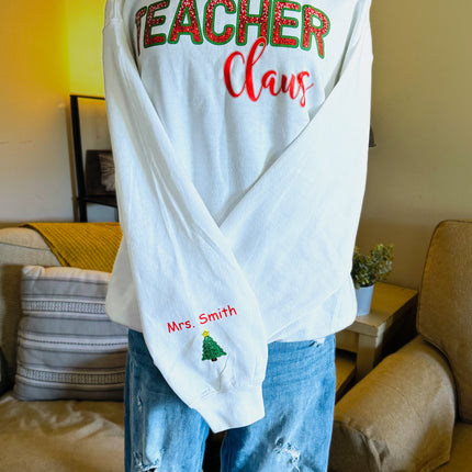 Who’s the Claus? Mama, Nana, Teacher, Deputy…