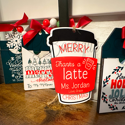 Personalized Gift Card Holder and Ornament