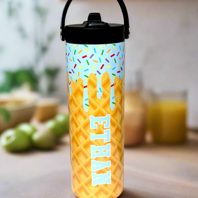 Ice Cream Drip Baseball Tumblers