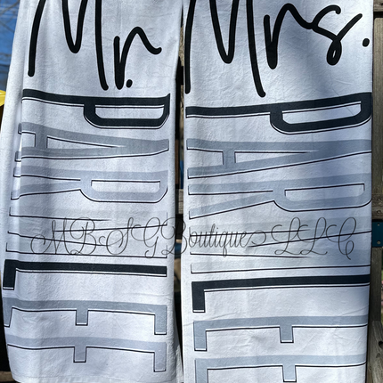 Mrs. & Mr. Towels