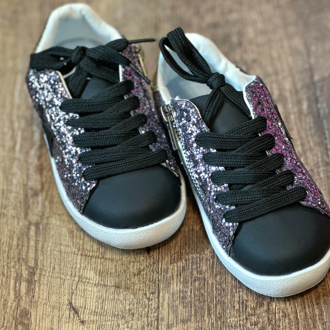 Dark Star Glitter Sneakers