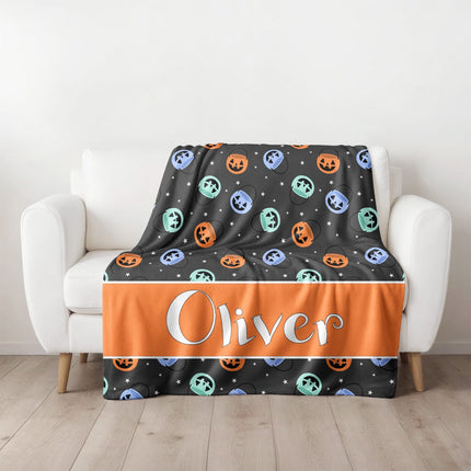 Pumpkin Bucket Blankets