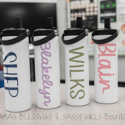 Personalized Single Name versatile Tumblers