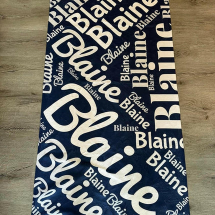Collage Personalized Beach Towel For Kids and Adults