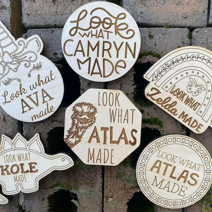 Look What “name” made magnets