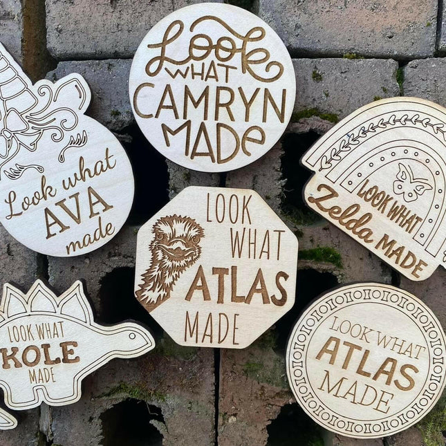 Look What “name” made magnets