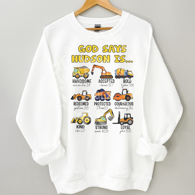 Heavy Equipment God Says shirt