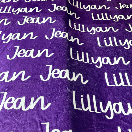 Personalized  Blanket With Name