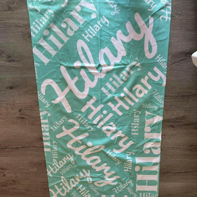 Collage Personalized Beach Towel For Kids and Adults