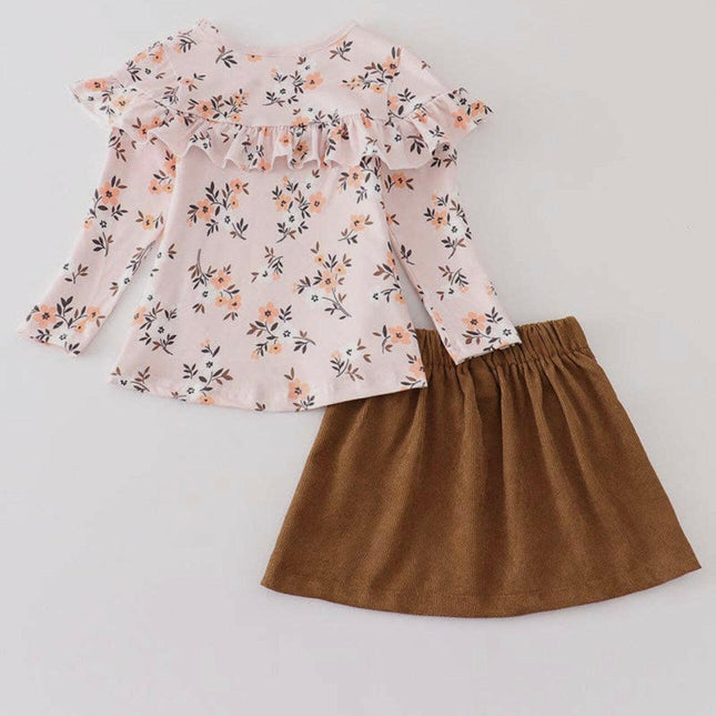 Beige Floral Set