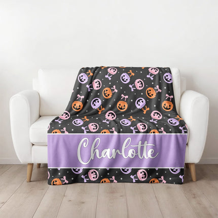 Pumpkin Bucket Blankets