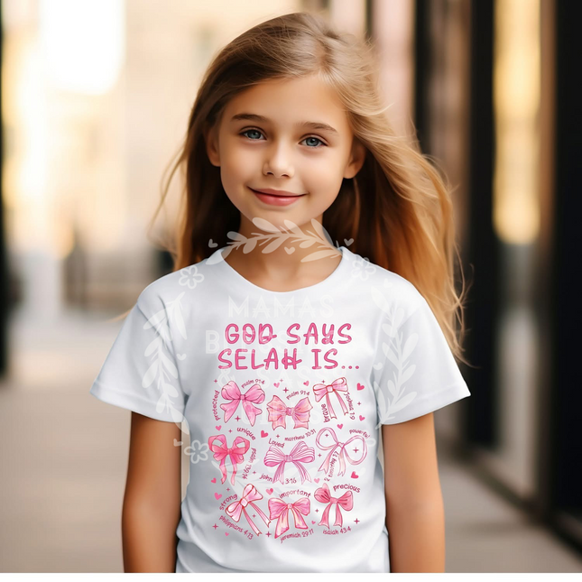 Bows God Says shirt