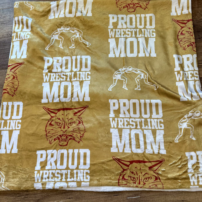 READY TO SHIP BOBCATS BLANKETS