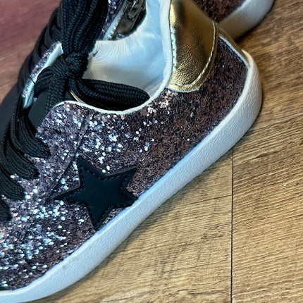 Dark Star Glitter Sneakers