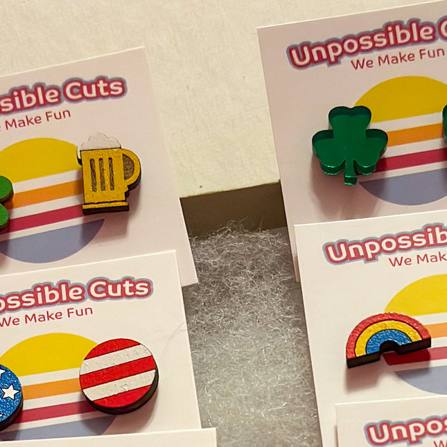 HANDMADE STUD EARRINGS