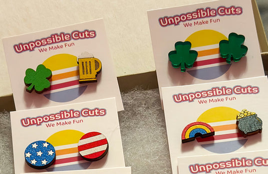 HANDMADE STUD EARRINGS