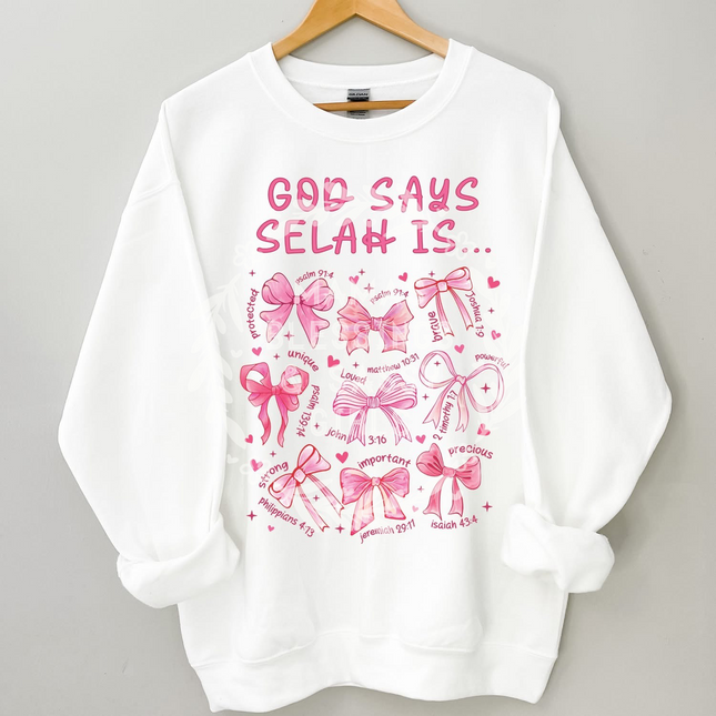 Bows God Says shirt