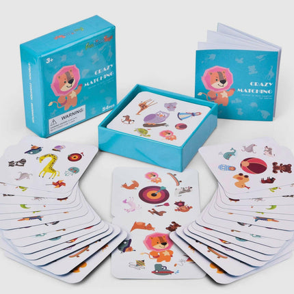 54 Pcs Memory Match Cards Matching Game Educational