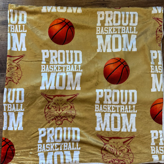 READY TO SHIP BOBCATS BLANKETS