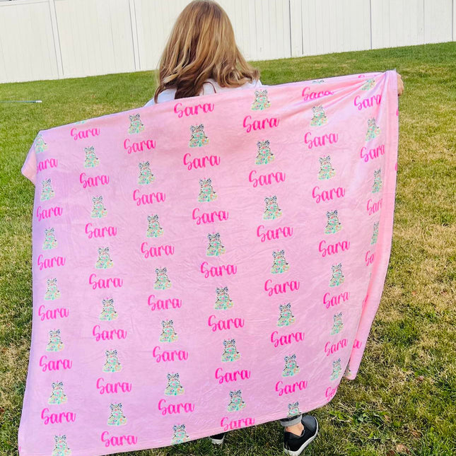 Glamorous Christmas Tree Blanket