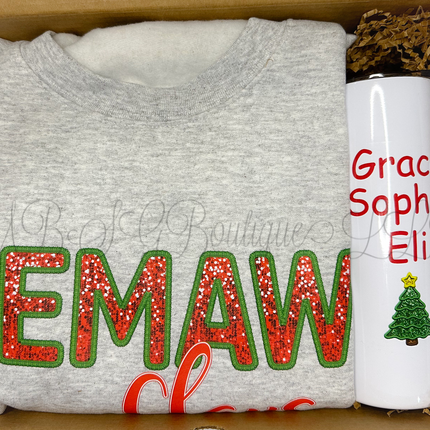 Family Claus Gift Box
