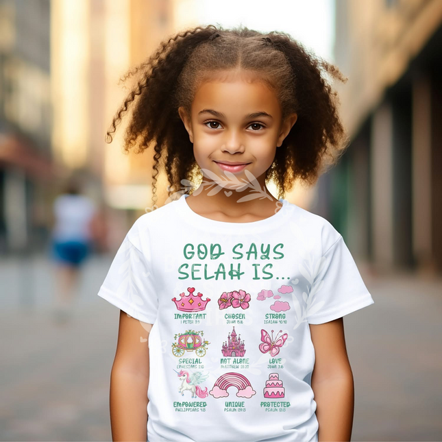 Princess God Says shirt