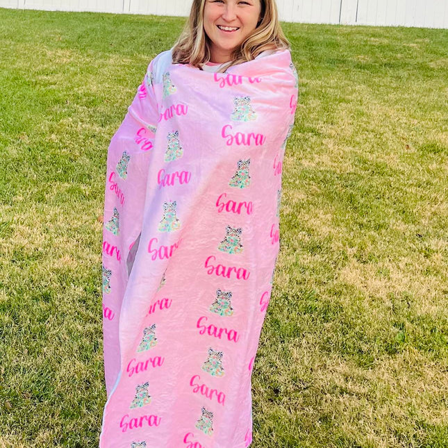 Glamorous Christmas Tree Blanket