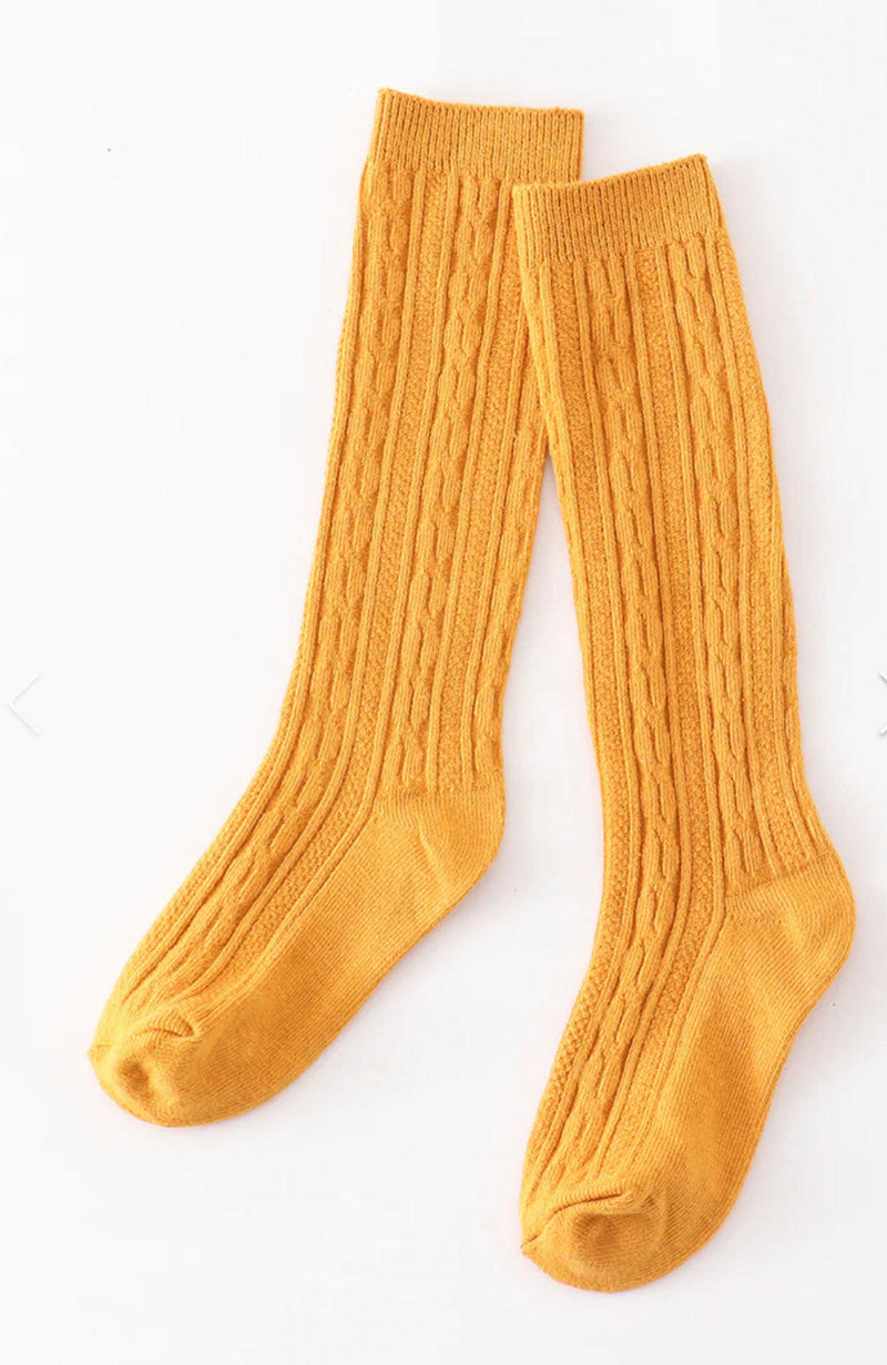 Load image into Gallery viewer, Knit Knee High Socks
