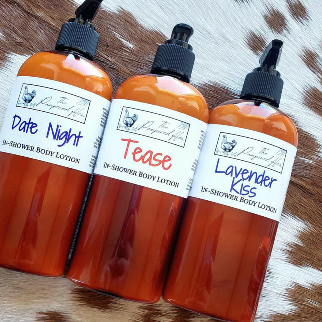 IN- Shower Lotion by the Pampered Hen