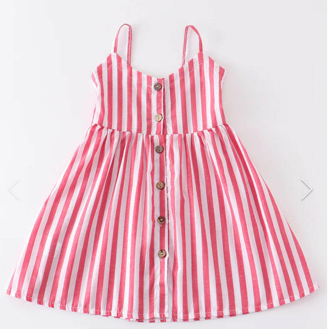 Pink Stripes Dress