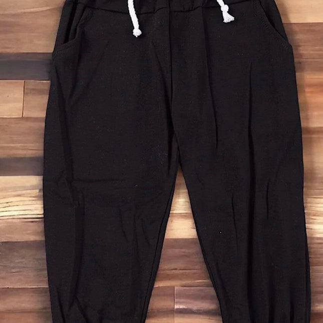 Black Joggers