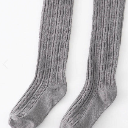 Knit Knee High Socks