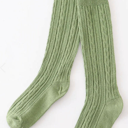 Knit Knee High Socks