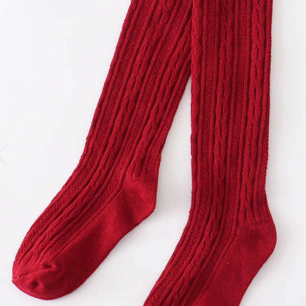 Knit Knee High Socks