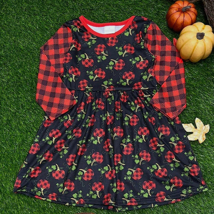 Plaid Pumpkin Dress