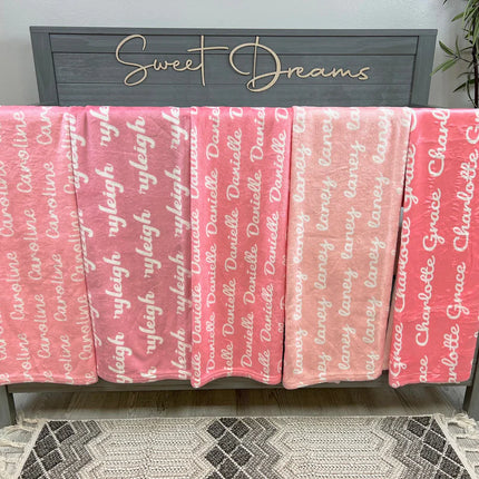Personalized  Blanket With Name