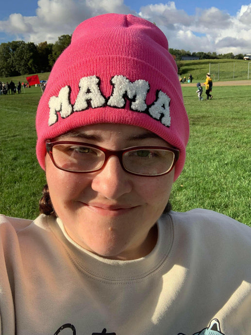 Mama mini beanie hat sets!