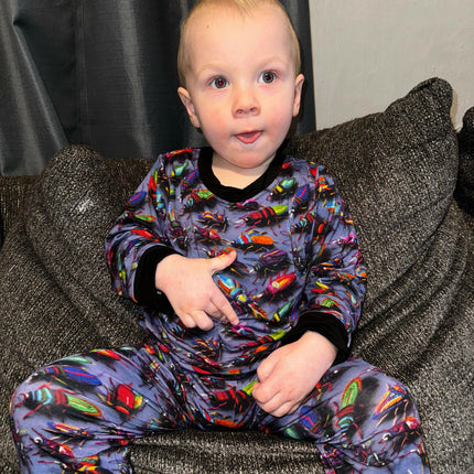 Bugs & Dinos Bamboo Pajamas