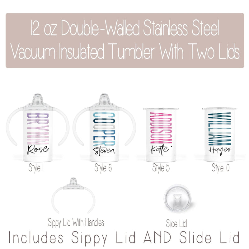 Load image into Gallery viewer, Personalized Name Tumblers &amp; Grow with you Tumblers
