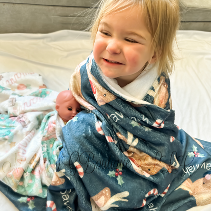 Personalized Christmas Blankets