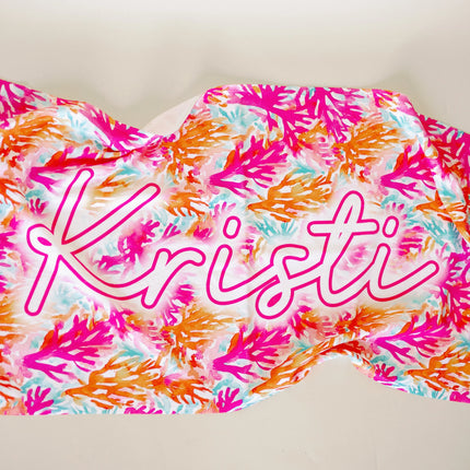 Paradise Awaits Personalized Towels