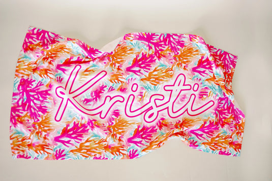 Paradise Awaits Personalized Towels
