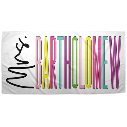 Mrs. & Mr. Towels