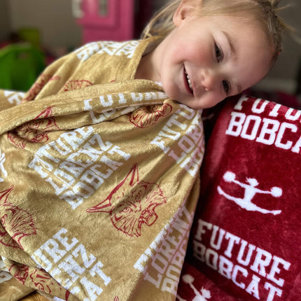 Mascot Game Day Blankets